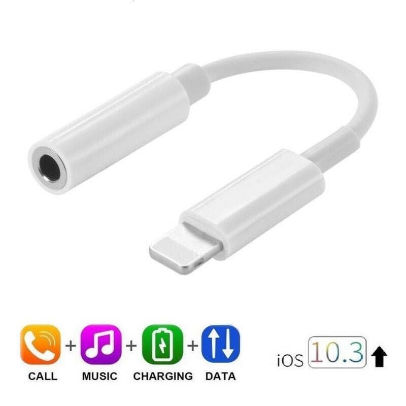 Adaptador de audio para audífonos de 3,5 mm con conexión Bluetooth