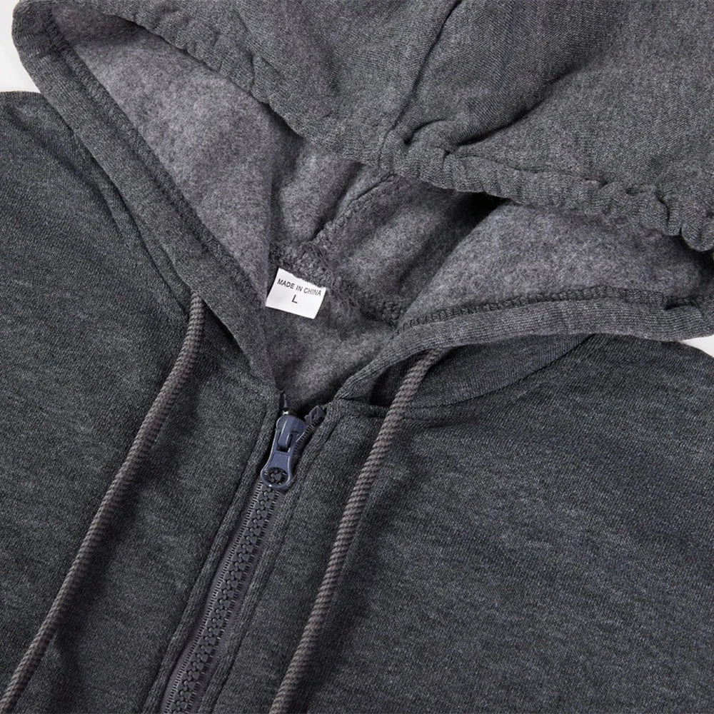 2Pcs Zipper Hoodies Set Womens Munich Germany Printed Sweatpantswinter Pocket Oversized Pants Hoody Sporty Fleece Warm Clothes