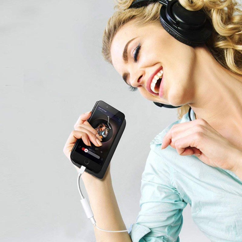 Adaptador de audio para audífonos de 3,5 mm con conexión Bluetooth
