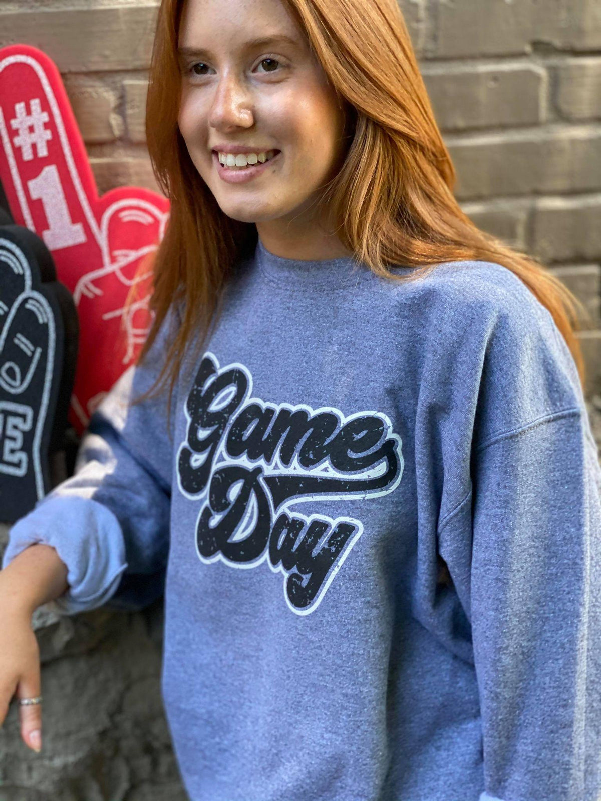 Vintage Game Day Sweatshirt