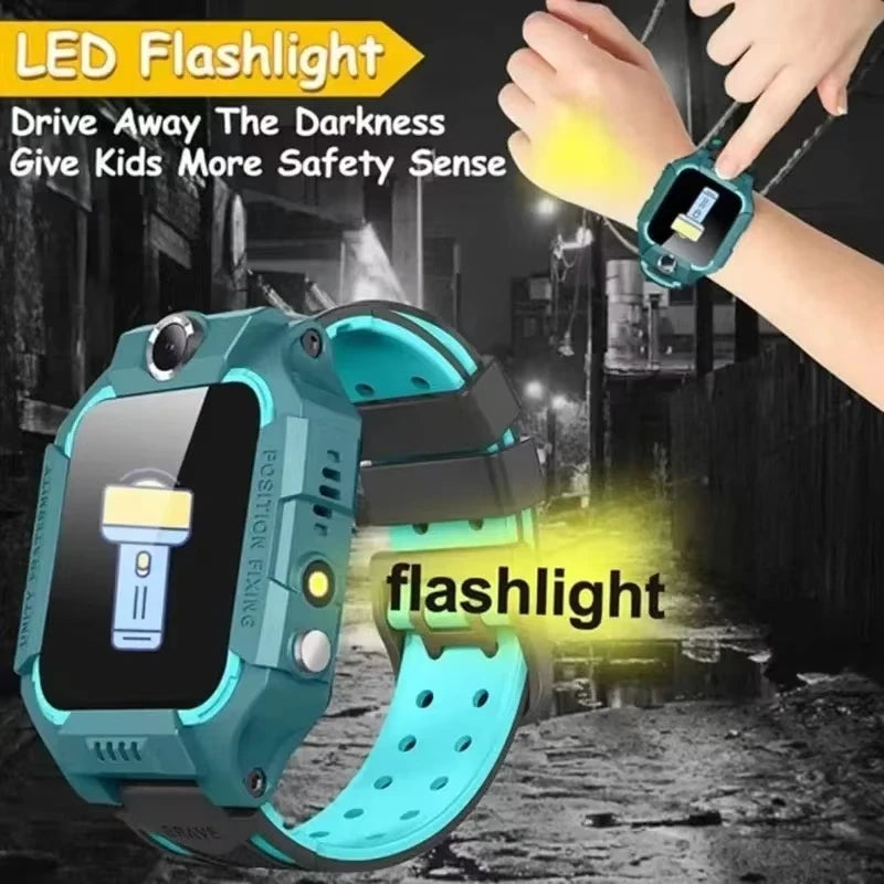 Lenovo 2026 New 4G GPS Waterproof Kids Smart Watch Reloj Inteligente Niños Sim Card Call Camera Mini Electronic Watch Gift