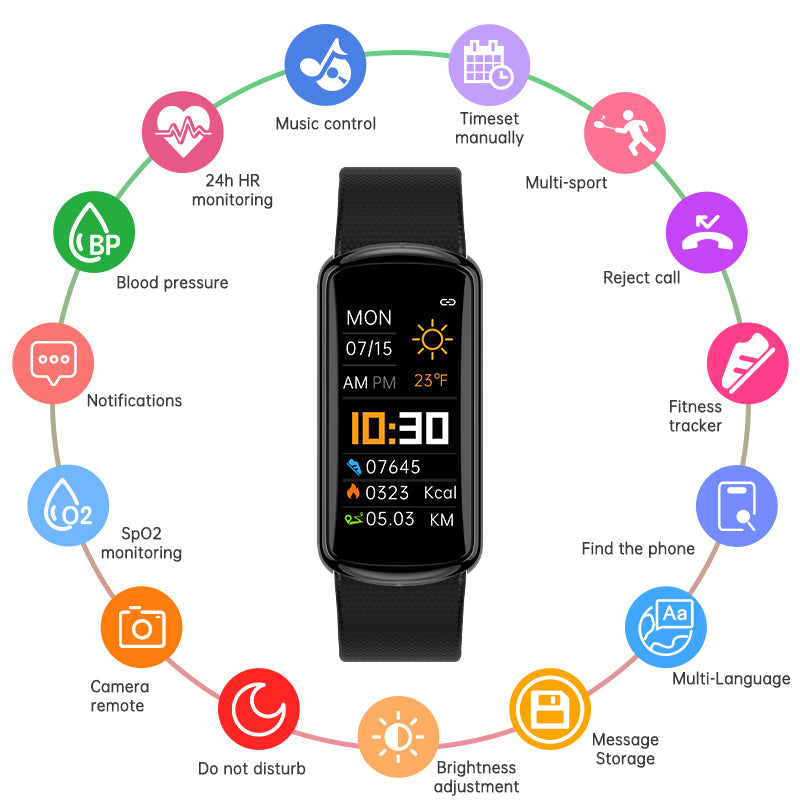 Reloj electrónico deportivo unisex