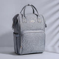 Mochila pañalera acolchada con 13 bolsillos