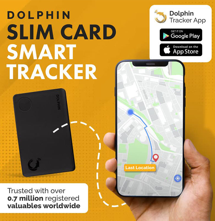 Localizador Bluetooth Dolphin Sleek para objetos personales