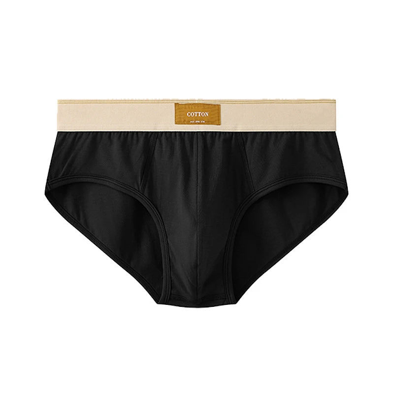 Ropa interior sexi para hombre Solid color men's underwear cotton loose Men's panties briefs plus size boxer shorts underpants