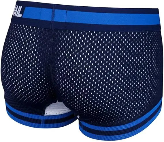 4PCJockmail Calzoncillos Tipo Calzones De Malla En U, Para Hombre, Ropa Interior Cómoda Sexy Sports Fitness Panties lingerie