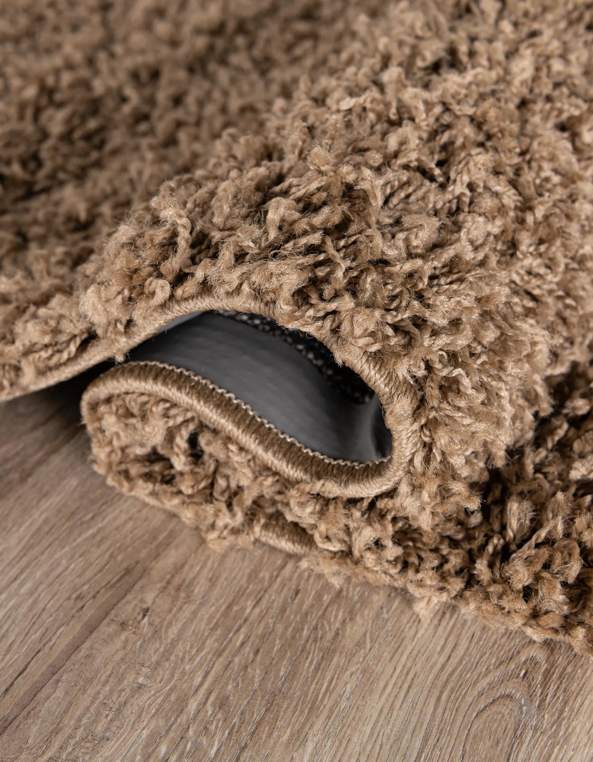 Naar Merino Collection Coffee Shaggy Rug