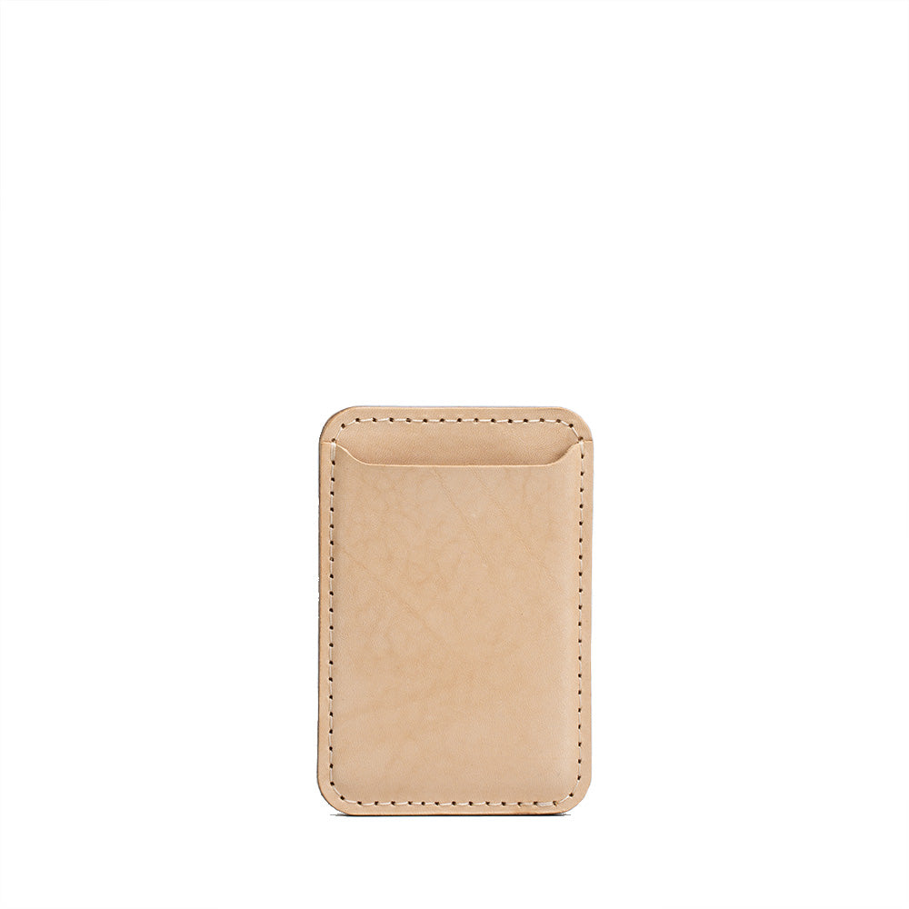 Full-Grain Leather MagSafe wallet - Classic